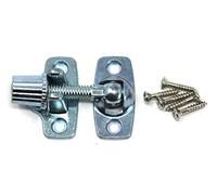 fiXte Sash Window Fastener Lever Lock Twist Arm Catch Bright Zinc Plated Brighton Style
