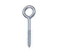 fiXte® Screw-In Vine Eye, 50 mm (2 inch) - Zinc Plated, Pack of 12