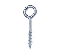 fiXte Screw-in Vine Eye, 50 mm (2 inch) - Zinc Plated (Pack of 48)