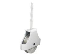 fiXte Single Wheel Screw In Washing Line Cord Nylon Wheel Pulley