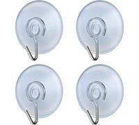 fiXte Suction Cup Hooks Clear PVC Sucker Pads 30mm