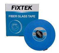 FIXTEK 50m Fiberglass Measuring Tape Durable 12.5mm Wide Long Tape Measure, Gauge Ruler for Surveyors, Engineers, Construction & DIY Projects