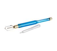 FIXTEK Oil Feed Glass Cutter with 1PCS Oil Suction Pipe Precision Glass Cutting Made Easy with The Oil Feed Glass Cutter