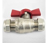 FixTheBog 15mm Butterfly Ball Valve Red Hot Wras Approved