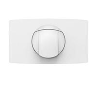 FixTheBog (16.021.01.0000) Sanit Push Plate L Start/stop White For Concealed Cisterns With Big Access Opening Start Stop