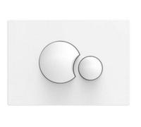 FixTheBog (16.706.01.0000) Sanit Push Plate S706 Alpine White For Concealed Cisterns With Small Access Opening