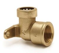 FixTheBog (75550) Peglar 15X1/2 Backplate Elbow Push-Fit X Bsp Parallel Female Thread Tt15/tt471G