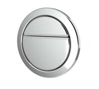 FixTheBog Dudley Chrome Geo Dual Flush Push Button 372937