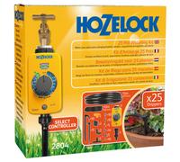 Fixthebog™ Enhanced Hozelock 25 Pot Automatic Watering Kit Select Controller Timer & Water Regulations Compatible Tap & Ptfe Tape