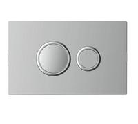 FixTheBog Fluidmaster Pneumatic Flush Plate Chrome Plated 264X164mm 1000Z-033-P1