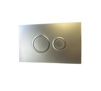 FixTheBog Fluidmaster Pneumatic Flush Plate Satin Finish 264X164mm 1000Z-034-P1