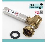 FixTheBog Hose Thread T"mini" Water Hammer Arrester, Washing Machine Or Dish Washer Connections 660-Hj