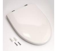 FixTheBog Manbox83Maybe (801490004) Roca America Classical Toilet Seat Standard Close Including Chrome Hinges