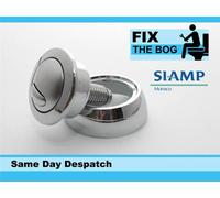 Fixthebog Optima 49 Toilet Push Button Dual Flush Water Saving Chrome Effect