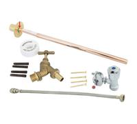 Fixthebog™ Professional 350mm Outdoor Garden Diy Tap Kit Self Cut Fit Brass