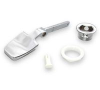 Fixthebog™ Qualitas Versailles Replacement Cistern Toilet Wc Side Lever Chrome Paddle