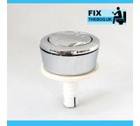 FixTheBog Rak Compact Push Button Dual Flush Water Saving Chrome Effect 19008001