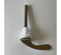 Fixthebog™ Replacement For Gold Paris Mac Style Toilet Lever Ideal Replacement Fits 22mm Cistern Wc