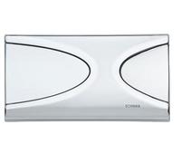 FixTheBog Schwab 227719 Targa Chrome Dual Flush Plate