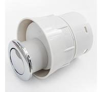 FixTheBog (Syg609Cp) New Macdee Kara 50mm Pneumatic Macdee Single Flush Valve Push Button