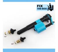 FixTheBog Uni/b Skylo Unique Bottom Or Side Entry Brass Float Valve 1/2" Or 3/8"