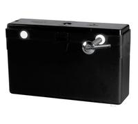 FixTheBog Wirquin Concealed Dual Flush Cistern Bottom Entry Top Access, Dual Overflow, Chrome Lever (Cfh16Df)