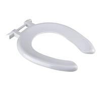 FixTheBog Wirquin Crescent Junior Seat Only With Stainless Steel Hinge - White Scj53Wh