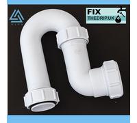 FixTheBog (Wtp3276) Viva 1 1/4 Inch Swivel 'p' Trap