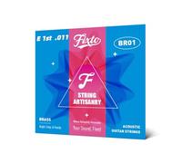 FIXTO - Acoustic Guitar strings - Brass Acoustic strings (High E 1st - BR01)