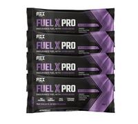 Fixx Nutrition Fuel X Pro Endurance Fuel with Amino Acids - Energy, Electrolytes, Hydration - 4 x 55g Sachets (4 x 55g Sachets, Wild Berry (Caffeinated))