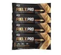 Fixx Nutrition Fuel X Pro Endurance Fuel with Amino Acids - Energy, Electrolytes, Hydration - 4 x 55g Sachets (4 x 55g Sachets, Orange)