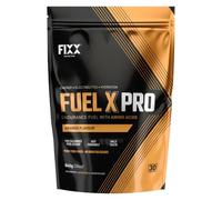 Fixx Nutrition Fuel X Pro Endurance Fuel with Amino Acids - Energy, Electrolytes, Hydration - 840g Bulk Bag (30 Servings) (Orange)