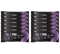 Fixx Nutrition Fuel X Pro Endurance Fuel With Amino Acids - Energy, Electrolytes, Hydration - Box of 12 x 55g Sachets (Wild Berry (Caffeinated))