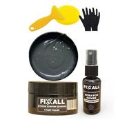 Fixxall All Surface Repair Kit - Ready Mixed Colour Matched Filler And Scratch Cover - Anthracite