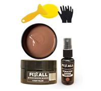 Fixxall All Surface Repair Kit - Ready Mixed Colour Matched Filler And Scratch Cover - Oak