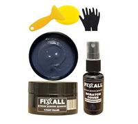 Fixxall All Surface Repair Kit - Wood, Stone & Tile Repairs - Scratch Cover + Repair Filler for Worktops & Floors - Covers Scratches, Scuffs & Small Chips - Quick, Easy DIY (Midnight Navy)