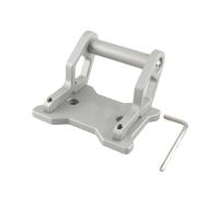 FIYFIOW 12mm 22mm Motorcycle Mobile Phone Holder GPS Navigation Bracket For CFMOTO 450MT CNC Aluminum Extension Navigation Bracket(Silver -12MM)