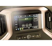 FIYFIOW 7-Inch Car Navigation Screen Protector, Tempered Glass 9H Hardness Car Infotainment For Chevrolet For Silverado 1500 2019 2020 2021 GPS Screen Protector