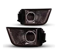 FIYFIOW Car Front Lights 8122135040/812135060 Halogen Fog Lamp Bulb HB4 12V 51W Case For Toyota For 4 Runner 2003 2004 2005(Smoke lens)