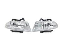 FIYFIOW Car Front Lights 9220125300 9220225300 Car Fog Lamp Headlight Daytime Running Light DRL For HYUNDAI For Accent Sedan 2000 2001 2002(Left and Right)
