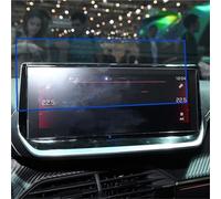 FIYFIOW Car Infotainment Gps Navigation Media Touch Screen Tempered Glass Protector For Peugeot 208 For E208 2020 2021 2022 2023 GPS Screen Protector(10.1 inch)