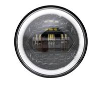 FIYFIOW Daytime Running Light Indicator For Dyna Softail Sportster XL883 FXCW DRL 80W Headlamp Motorcycle LED Headlight