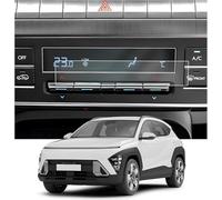 FIYFIOW For Hyundai For Kona 2024 2PCS PET Film Screen Protector AC Screen Air Conditioning Screen Auto Interior Accessories GPS Screen Protector