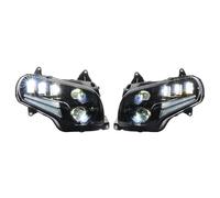 FIYFIOW Front Headlight Motorcycle For GL1800 For Gold Wing 2001-2017 Motorcycle Headlight Assembly LED Front Lamp 120W High Low Beam DRL
