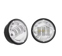 FIYFIOW Front Headlight Motorcycle For Touring For Electra For Glide For Road For King For Softail For Night For Train 7" LED Projector Headlight 4.5" Fog Passing Light