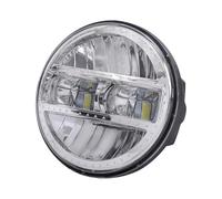 FIYFIOW Front Headlight Motorcycle For Touring For Softail For Heritage For Street For Glide For Road For King 5.75/7 Inch 90W Motorcycle Led Headlight Projector