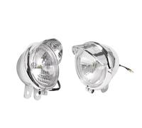 FIYFIOW Front Headlight Motorcycle For Touring For Sportster XL 883 1200 72 48 For Dyna For Softail 1 Pair Universal Motorcycle Fog Lights Headlight Lamp