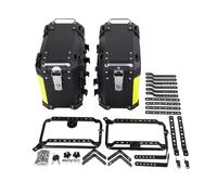 FIYFIOW Rear Luggage Rack 28L Side Box Universal for BMW Rear Top Box Side Luggage Case Saddlebag Storage Trunk Key Lock Motorcycle Equipments Cargo Carrier