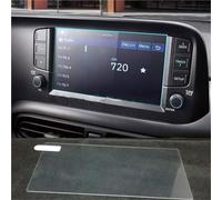 FIYFIOW Tempered Glass Screen Protector 8 Inch Car Infotainment GPS Navigation Display Protector For Hyundai For Grand For I10 2021 2022 GPS Screen Protector