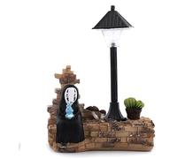 FIYSON Animation Night Light for Children, Spirited Away No Face Man with Night Light, Action Figure, Cat Bedside Lamp, Spider Man Children's Room Lamp, LED Toy Gift for Home Decor (Style 5)